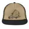 Flat Bill Snapback Trucker Cap Thumbnail