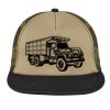 Flat Bill Snapback Trucker Cap Thumbnail