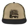 Flat Bill Snapback Trucker Cap Thumbnail