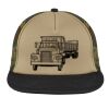 Flat Bill Snapback Trucker Cap Thumbnail