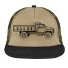 Flat Bill Snapback Trucker Cap Thumbnail
