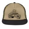 Flat Bill Snapback Trucker Cap Thumbnail