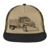 Flat Bill Snapback Trucker Cap Thumbnail