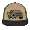 Flat Bill Snapback Trucker Cap Thumbnail