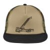 Flat Bill Snapback Trucker Cap Thumbnail
