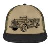 Flat Bill Snapback Trucker Cap Thumbnail