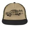 Flat Bill Snapback Trucker Cap Thumbnail