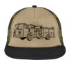 Flat Bill Snapback Trucker Cap Thumbnail