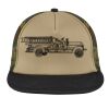 Flat Bill Snapback Trucker Cap Thumbnail