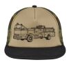 Flat Bill Snapback Trucker Cap Thumbnail