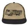 Flat Bill Snapback Trucker Cap Thumbnail