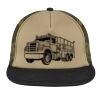 Flat Bill Snapback Trucker Cap Thumbnail