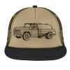 Flat Bill Snapback Trucker Cap Thumbnail