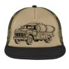 Flat Bill Snapback Trucker Cap Thumbnail