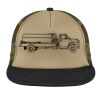 Flat Bill Snapback Trucker Cap Thumbnail