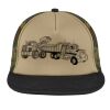 Flat Bill Snapback Trucker Cap Thumbnail
