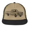 Flat Bill Snapback Trucker Cap Thumbnail