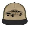 Flat Bill Snapback Trucker Cap Thumbnail