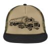 Flat Bill Snapback Trucker Cap Thumbnail
