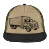 Flat Bill Snapback Trucker Cap Thumbnail