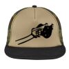 Flat Bill Snapback Trucker Cap Thumbnail