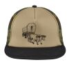 Flat Bill Snapback Trucker Cap Thumbnail
