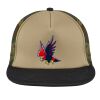 Flat Bill Snapback Trucker Cap Thumbnail