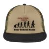 Flat Bill Snapback Trucker Cap Thumbnail