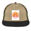 Flat Bill Snapback Trucker Cap Thumbnail