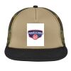 Flat Bill Snapback Trucker Cap Thumbnail