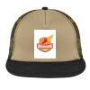 Flat Bill Snapback Trucker Cap Thumbnail