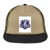 Flat Bill Snapback Trucker Cap Thumbnail