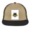 Flat Bill Snapback Trucker Cap Thumbnail