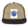 Flat Bill Snapback Trucker Cap Thumbnail
