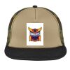 Flat Bill Snapback Trucker Cap Thumbnail