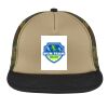 Flat Bill Snapback Trucker Cap Thumbnail