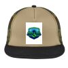Flat Bill Snapback Trucker Cap Thumbnail
