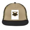 Flat Bill Snapback Trucker Cap Thumbnail