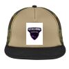 Flat Bill Snapback Trucker Cap Thumbnail