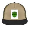 Flat Bill Snapback Trucker Cap Thumbnail