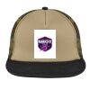 Flat Bill Snapback Trucker Cap Thumbnail