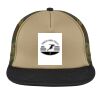 Flat Bill Snapback Trucker Cap Thumbnail
