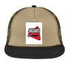 Flat Bill Snapback Trucker Cap Thumbnail