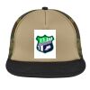 Flat Bill Snapback Trucker Cap Thumbnail