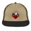 Flat Bill Snapback Trucker Cap Thumbnail