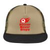 Flat Bill Snapback Trucker Cap Thumbnail