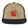 Flat Bill Snapback Trucker Cap Thumbnail