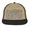 Flat Bill Snapback Trucker Cap Thumbnail