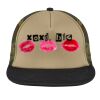 Flat Bill Snapback Trucker Cap Thumbnail